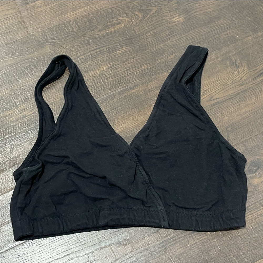 Motherhood Maternity Black Wireless Nursing Bralette